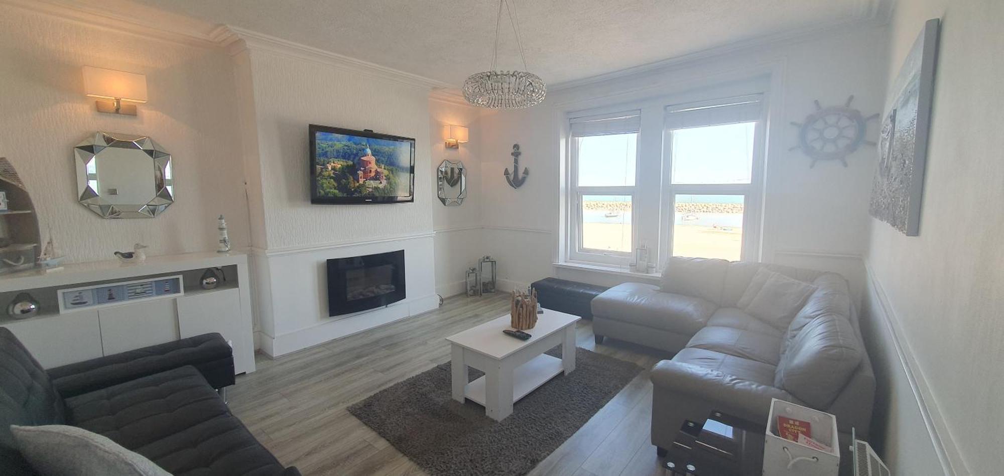 3 Harbour Views Apartment Rhos-on-Sea Bagian luar foto