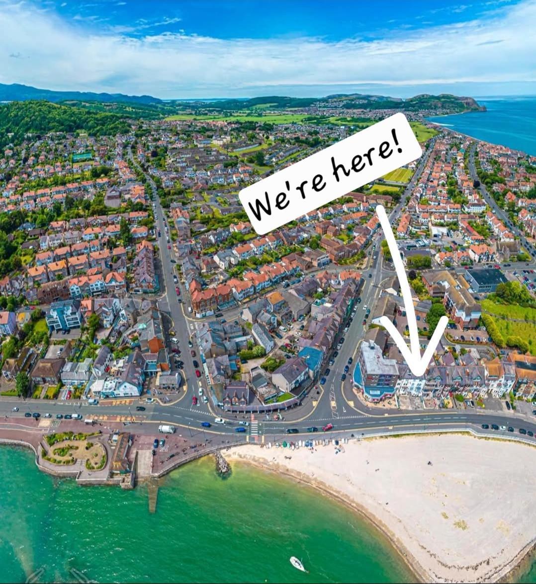 3 Harbour Views Apartment Rhos-on-Sea Bagian luar foto